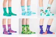 Sock It To Me E8 Girl's Youth Crew Socks Ages 3-6 YC Choose Design