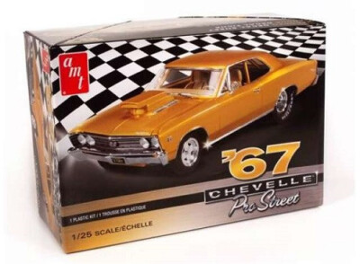 Chevelle '67 Pro Street im Maßstab 1:25 amt - Bausatz OVP NEU