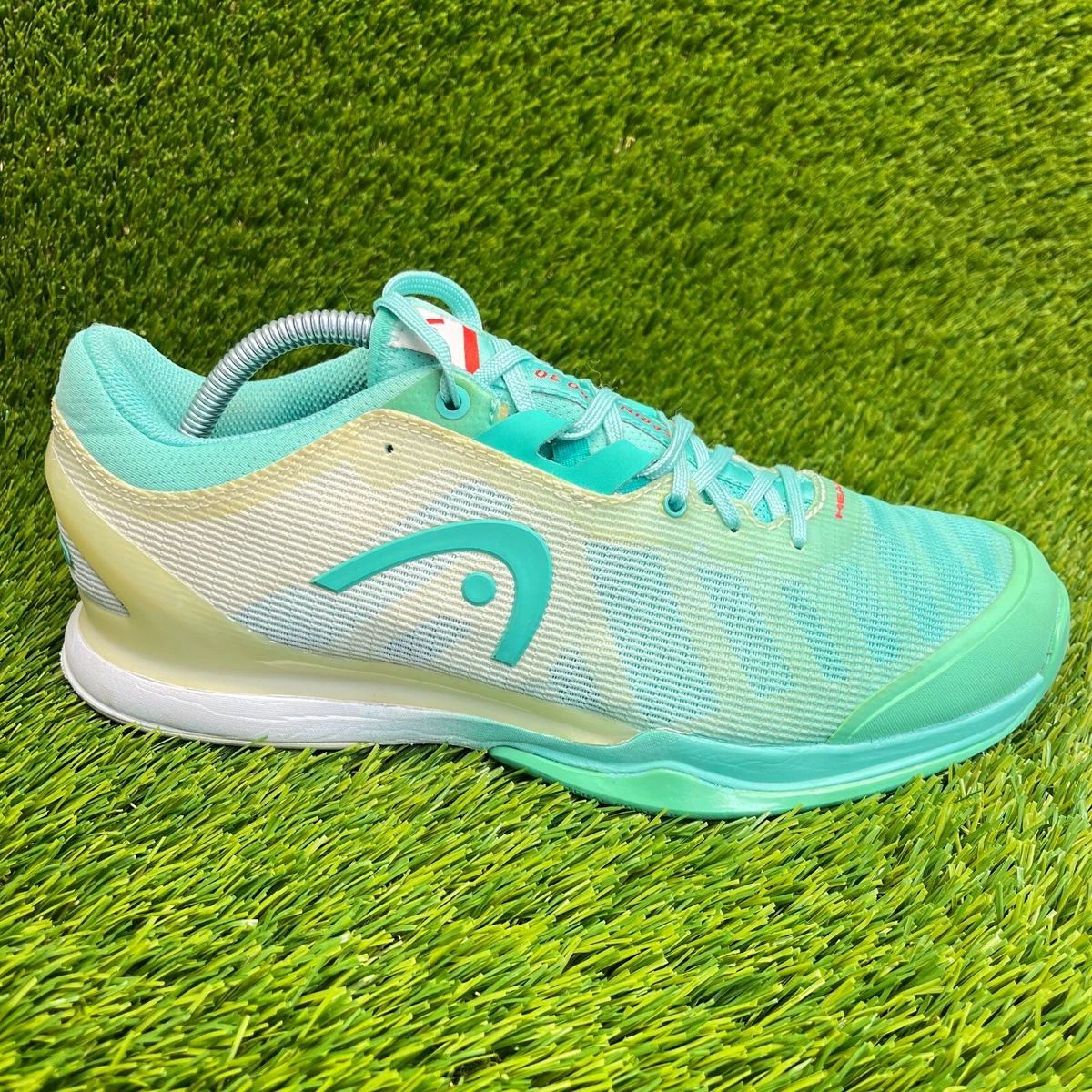 Chaussures de Tennis HEAD Femme Sprint Evo 3.5 Clay White Turquoise 25 Chaussures de Tennis HEAD Femme Sprint Evo 3.5 Clay White Turquoise 25