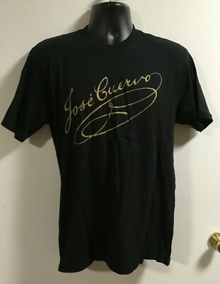 Jose Cuervo La Rojena Father of Tequila Unisex Tee Shirt - Black - NEW 