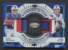 2024 Panini Certified Josh Allen Keon Coleman Dual Patch Stitches in Time /20