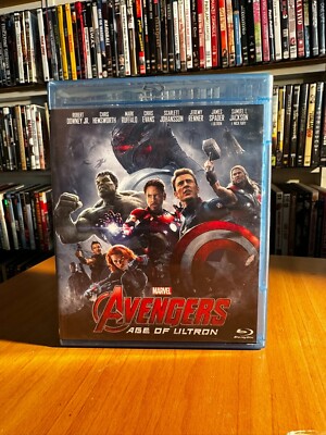AVENGERS: Age Of Ultron (2015) Marvel Blu Ray TOP mit Robert Downey Jr.