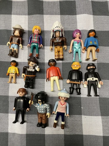 VINTAGE Playmobil Toy Figures People LOT