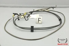 2015 Harley Street Glide CVO Front Brake Hose Line Kit for ABS Models BLACK