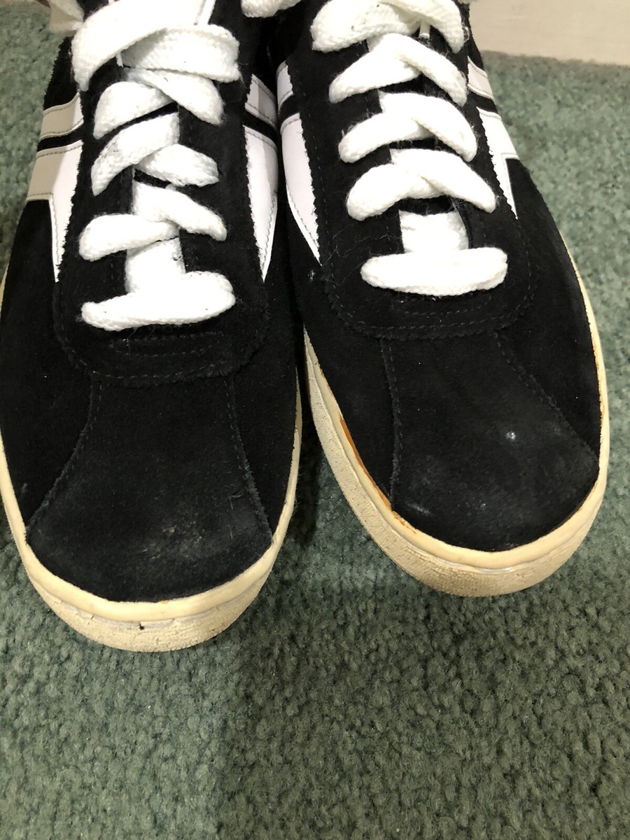 Vintage 90s Pro Keds Black Suede Lace Up Shoes Sneakers Size Vintage 90s Pro Keds Black Suede Lace Up Shoes Sneakers Size