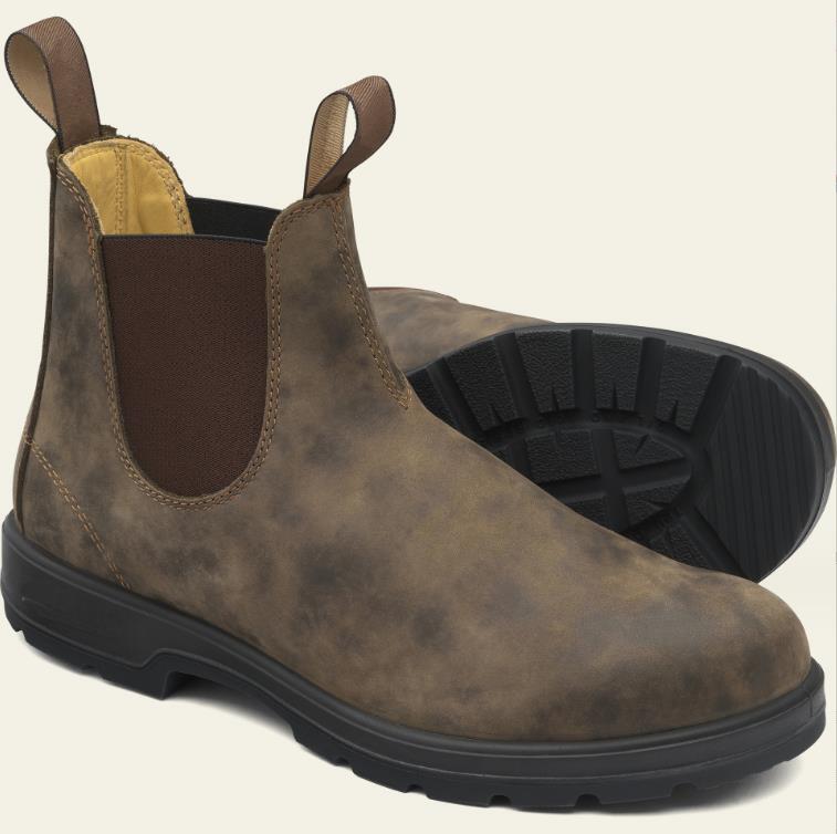 2024 Moda NUEVAS Botas Chelsea Australianas Cuero Nobuck Marrón