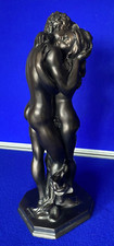 Crosa 2002 Nude Figurine Sculpture Couple Lovers Bronze effect