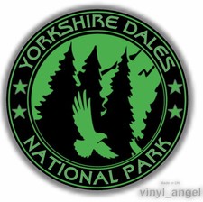 2x YORKSHIRE DALES NATIONAL PARK Car Waterproof Vinyl Sticker #2375