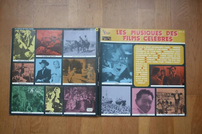 MUSIQUES DE FILM CELEBRES DOUBLE 33 TOURS VINYLE LP - Photo 1/4