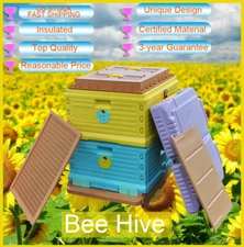 Certified Insulated PVC Langstroth Bee Hive Boxes Bee Hives Beehive Beekeeping