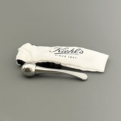 Kiehl's Mini Metal Eye Cream Applicator / Metal Eye Roller Tool, Silver NIP