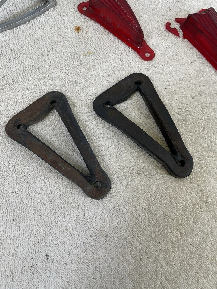 Par de luces traseras laterales de mercado Pontiac Tempest 1968-1969, LeMans, GTO, ¡BUEN ESTADO! Foto 4 de 4