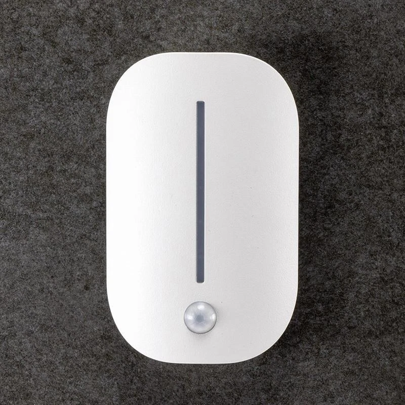 Lámpara de Pared LED Batería con Detector de Movimiento IR, Lámpara de Noche Luz de Orientación