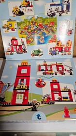 LEGO Duplo 4664 FIRE STATION Building Set- NEW AND SEALED RETIRED SET