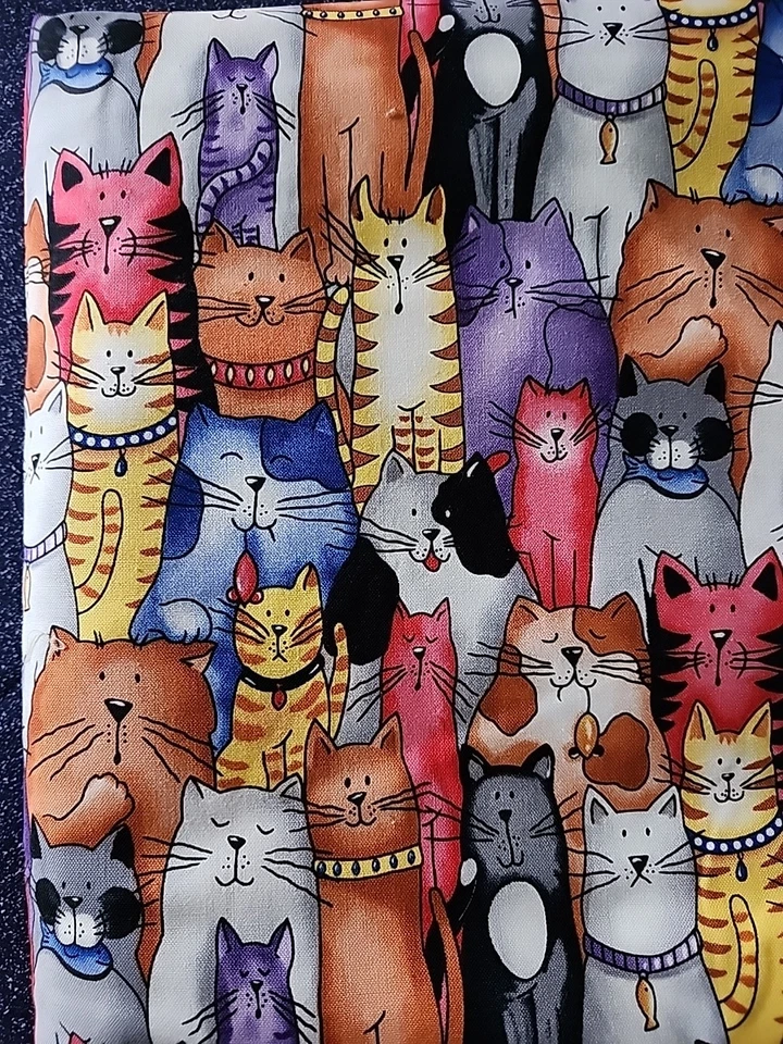 Хлопчатобумажная ткань для кошек котят кошек Timeless Treasures C3818 в ярдах - Изображение 4 из 4