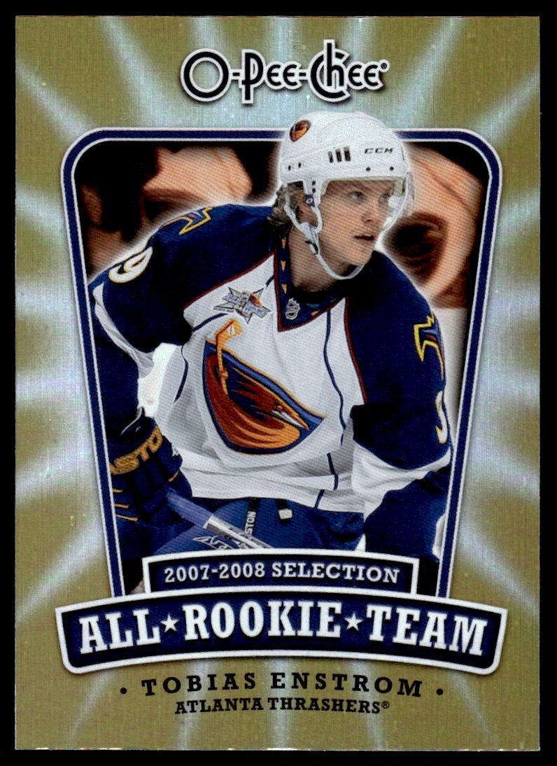 2008-09 O-Pee-Chee All-Rookie Team Tobias Enstrom Atlanta Thrashers #ART-TE