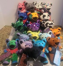 Greatful Dead Series 2 Bean Bag Bears 19 Including LIMITED EDITION Black Peter