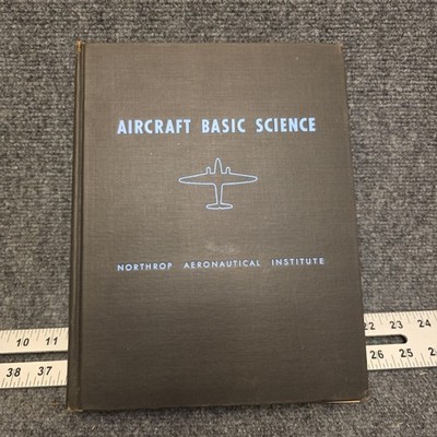 1948 Aircraft Basic Science Northrop Navigation McGraw-Hill HC USA