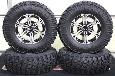 GENERAL 1000 28'' COYOTE RADIAL ATV TIRE & 14'' VIPER M/B WHEEL KIT POL10K