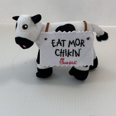 Chick-Fil-A Cow Eat Mor Chikin More Huhn kleines Plüschtier Stofftier 2024