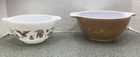 Pyrex Vintage Early American Cinderella Mixing Bowls Set of 2 #441 #442