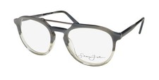 NEW SEAN JOHN 5115 GLASSES PILOT FULL-RIM PLASTIC GRAY 54-21-150 035 MENS