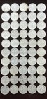 ROOSEVELT DIME~90% Silver~ROLL LOT of 50~1962-63-64 P-D MINT)~EF-NEAR-UNC. READ! — photo 6