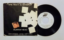 MURRAY HEAD - ONE NIGHT IN BANGKOK / MERANO 1984 7" 45 rpm Free combine Shipping