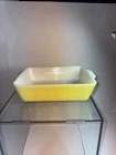 VINTAGE 0503 Yellow PYREX Refrigerator Bake Casserole Dish 1.5 Qt No Lid!