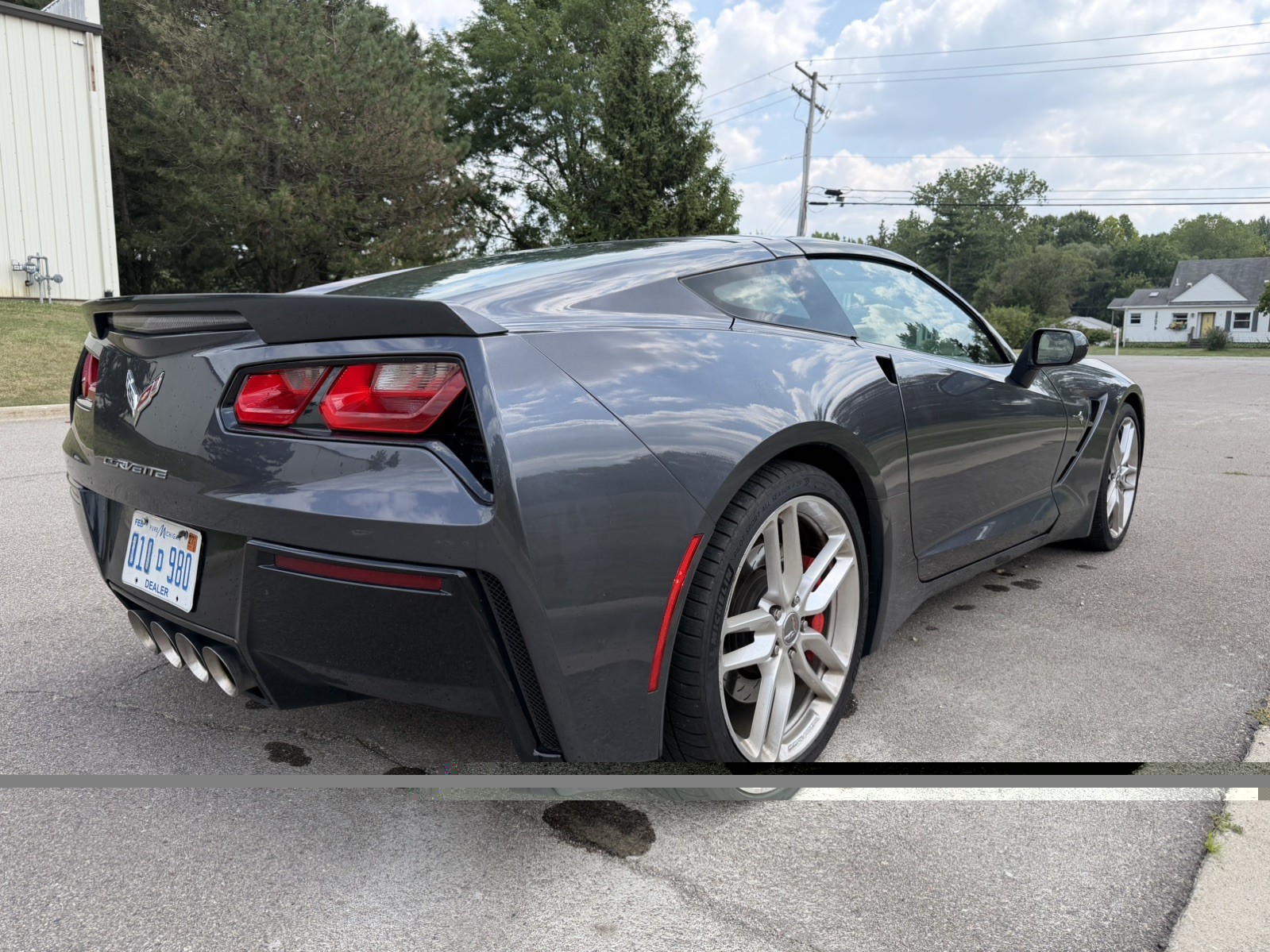 2014 Gray Chevrolet Corvette   | C7 Corvette Photo 10