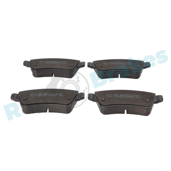 Bremsbelagsatz Scheibenbremse RAP Brakes R-P0521 FüR Fiat Croma Multijet-image