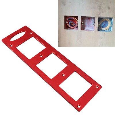 70X60mm 86 Type Wire Box Template Aluminium-Legierung Sockel Box Loch Cutte BA