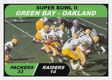 SUPERBOWL II PACKERS RAIDERS BART STARR 67### BUY 5 GET 1 FREE ### or 30% OFF 12