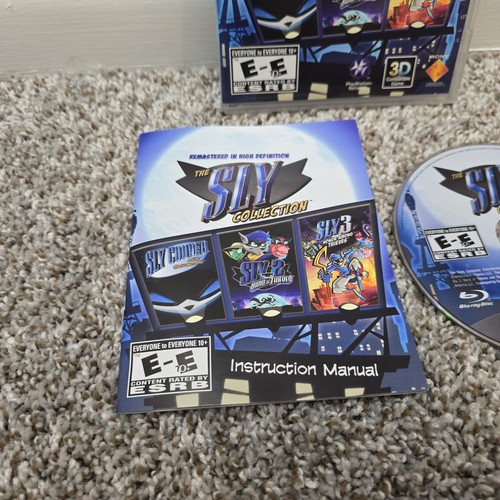 The Sly Collection (Sony PlayStation 3 PS3, 2010) Complete CIB - Picture 3 of 5