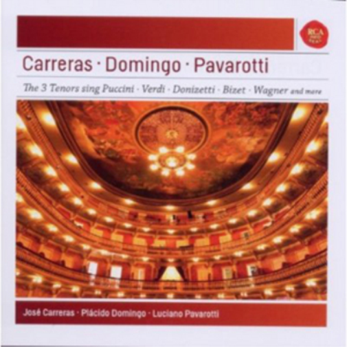 José Carreras Carreras/Domingo/Pavarotti: The 3 Tenors Sing Puccini/Verdi/. (CD)