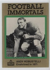 1985-88 Football Immortals Andy Robustelli #104 HOF 1oa8