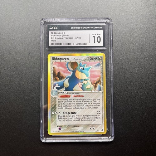 Nidoqueen δ graded CGC 10 for sale on eBay