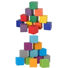 Soozier 12 Piece Soft Play Blocks Soft Foam Toy for Toddler