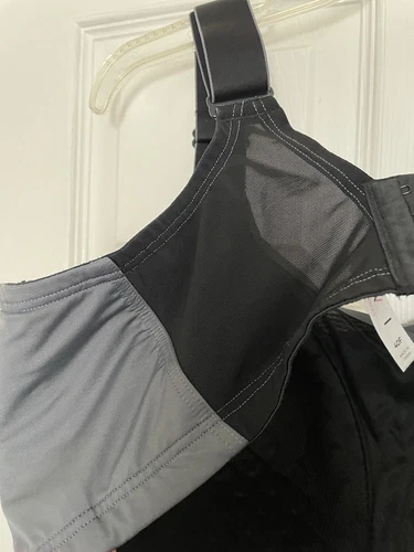 Lane Bryant Livi Sz 40F No Wire Padded Molded Sports Bra Gray New WOT - Picture 3 of 7