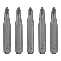"5 StüCk PH0 Phillips Schraubendreher Bit 5/32\" Schaft 28Mm LäNge Magnetische"