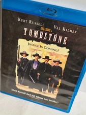 Tombstone Justice is Coming! (Blu-ray, 1993) Kurt Russell Val Kilmer