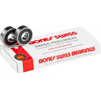 #ad Powell Bones Swiss Precision Competition Skateboard Longboard Bearings Set 8 NEW $39.95
