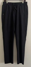 NWOT FAIE Fashion Men's Lightweight Jogger Pants Black Pockets Elastic Waist 32
