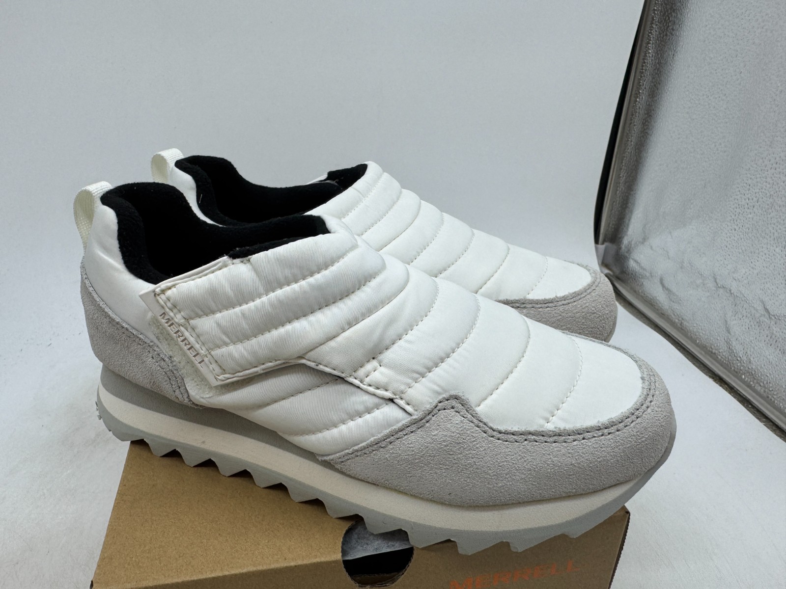 Merrell Alpine Moc Strap Scarpe da Ginnastica Donna Bianco Sneakers Isolate 7 5