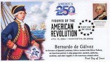 26-111, 2026, SC 6068i, Figures of the American Revolution, FDC, Pictorial, Amer