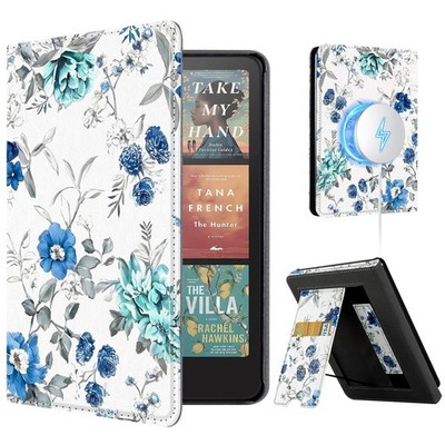 7'' Kindle Paperwhite Case with Hand Strap - Auto Sleep/Wake, Wireless Charging C