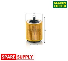 FILTRO OLIO PER ALFA ROMEO BUICK CADILLAC MANN-FILTER HU 6007 X