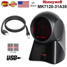 Honeywell Orbit MK7120-31A38 Omnidirectional 1D Laser Barcode Scanner USB Kit