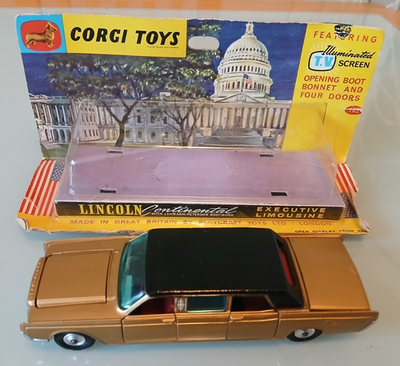 Corgi 262 Lincoln Continental LWB Limousine Boxed | eBay