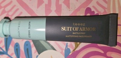 Teeez Battle Prep Suit Of Armor - Mattifying Face Primer 15ml/0.51 fl oz New Sea